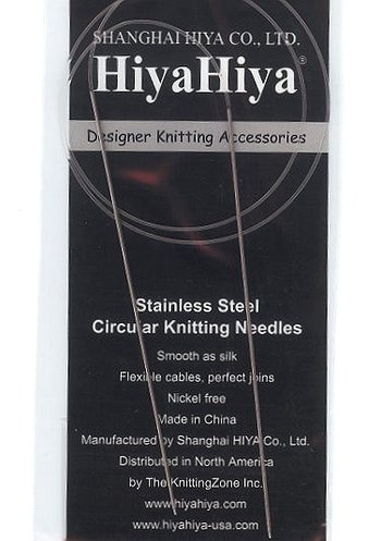 Steel Circular Knitting Needle 3.00mm 40"